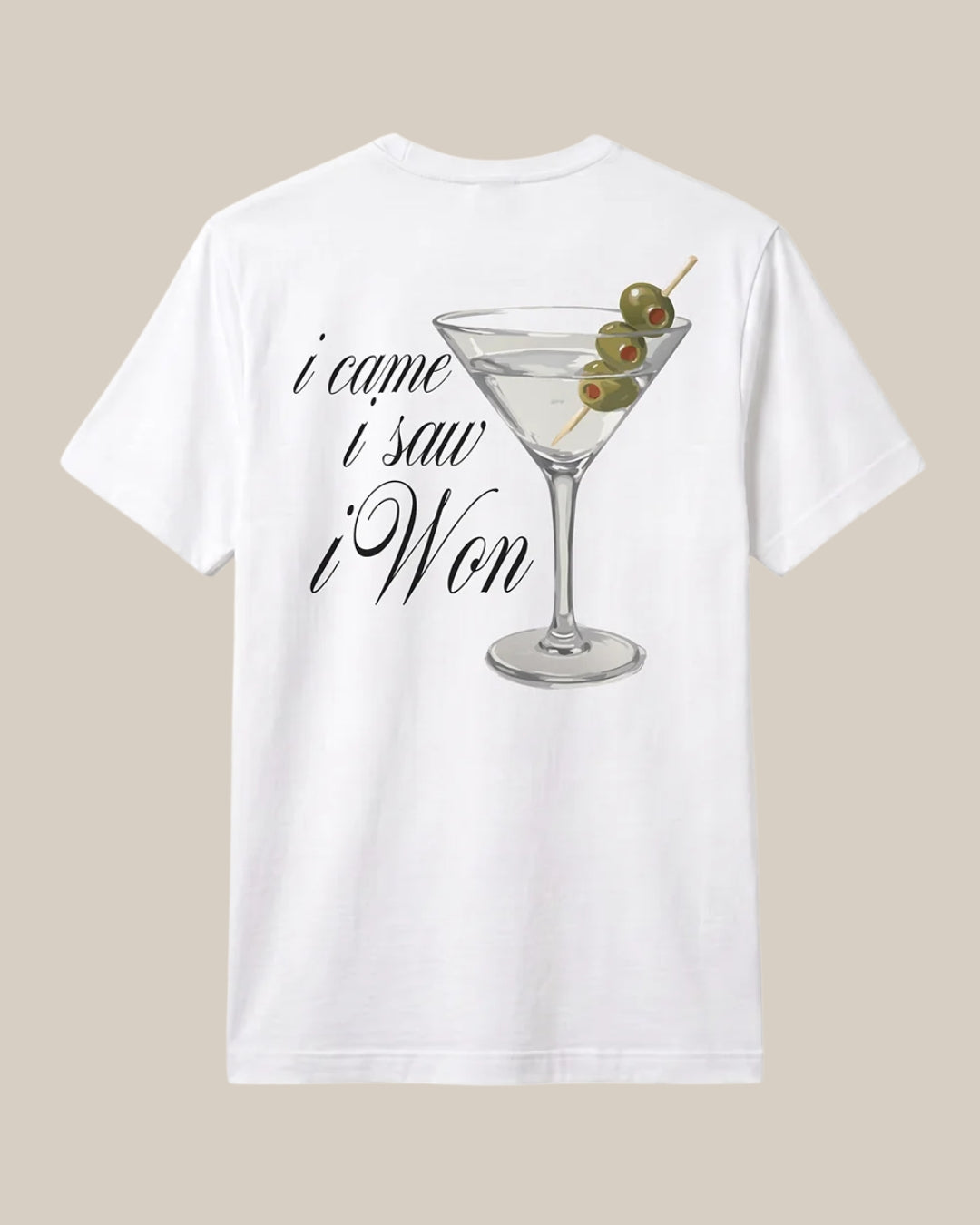 Camiseta Algodão Pima Palane i came i saw I Won 006